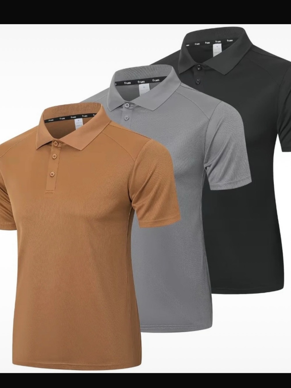 Men's Polo Shirt 3pc bundle